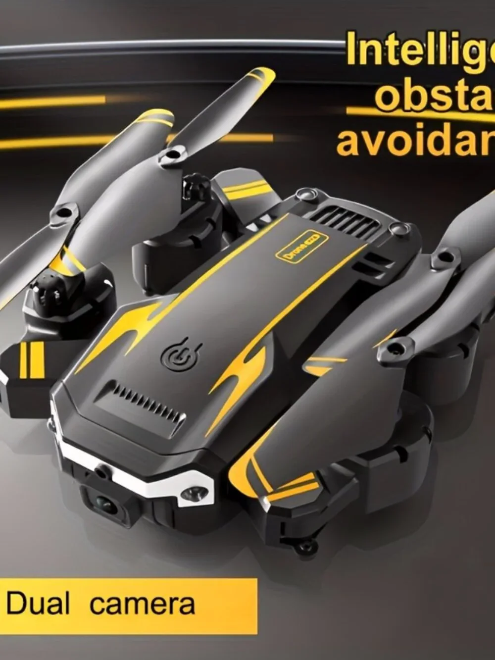 S6 Drone Blue or Orange Color Dual Cameras & Single Lens